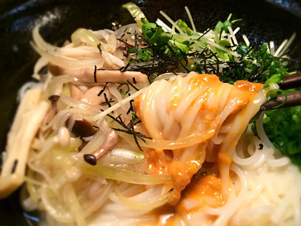 練りウニ豆乳そうめん6|半田手延べそうめんの店 阿波や壱兆さん