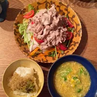 Snapdishの料理写真:冷しゃぶ|tkさん