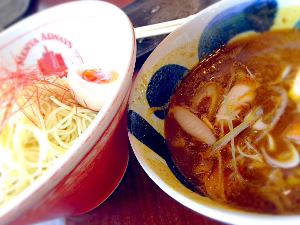 スパイシーカレーつけ麺|ひぃさんさん