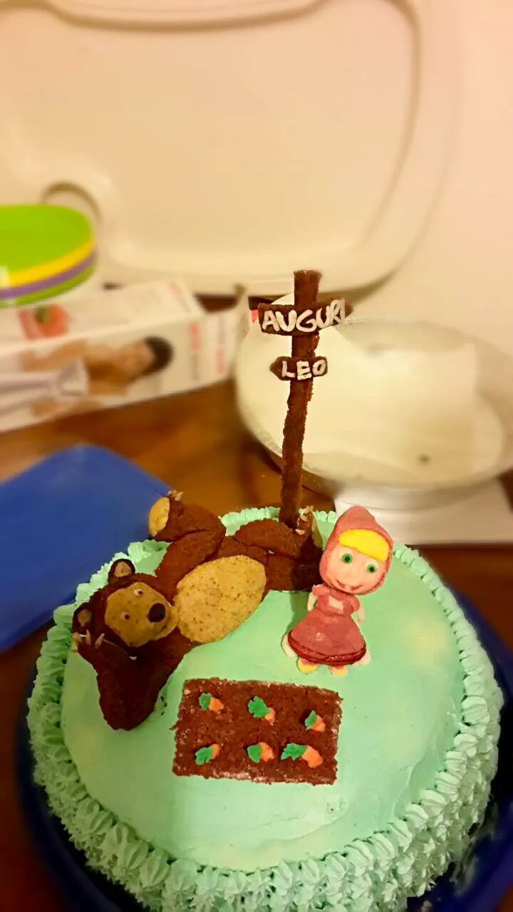 #Torta #MashaAndTheBear #HappyBirthday #2years|Agostina Calabreseさん