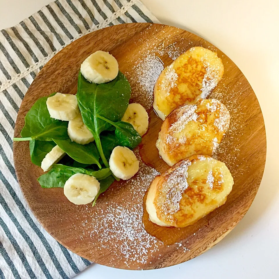 フランスパンでフレンチトースト♡|Ranaさん