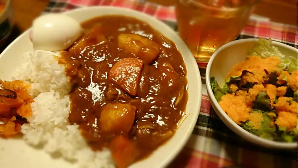 カレーライス。いつも思考錯誤してるけど、今回はいい感じだった！|tomingさん