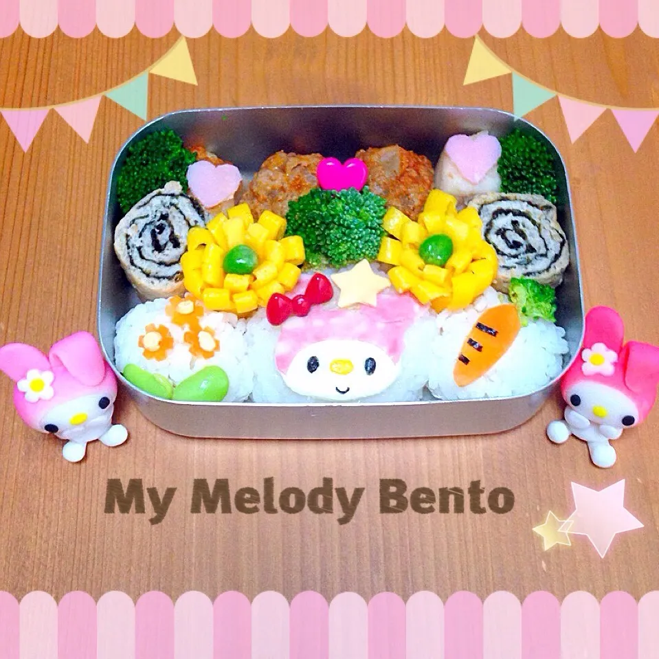 My Melodyちゃん弁当💕|ともきーた (伊藤 智子)さん