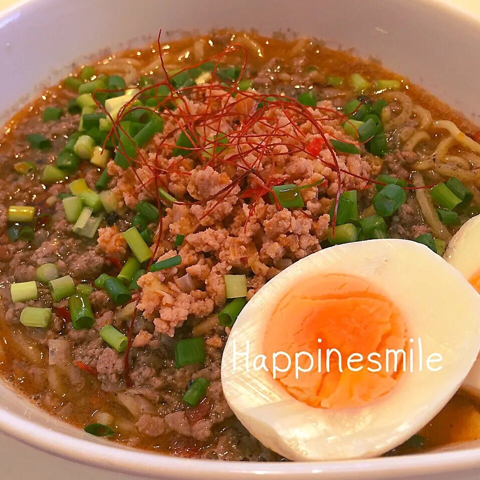 Snapdishの料理写真:黒胡麻担々麺|Happinesmileさん