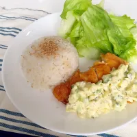 Snapdishの料理写真:チキン南蛮プレート|れいなさん