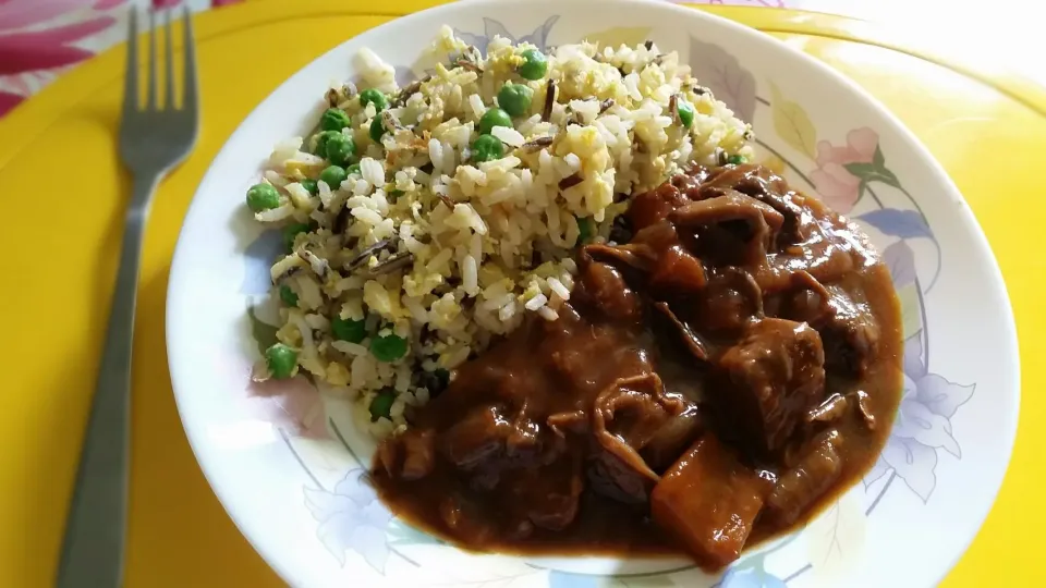 Fried wildrice with Beef ragout|Najeskaさん