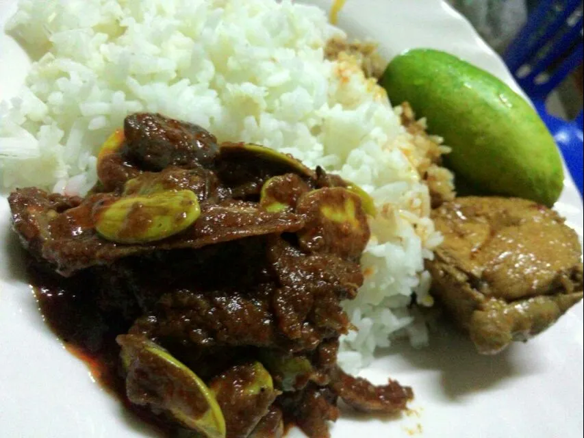 Nasi Berlauk - Sambal Petai|FooDin'sさん