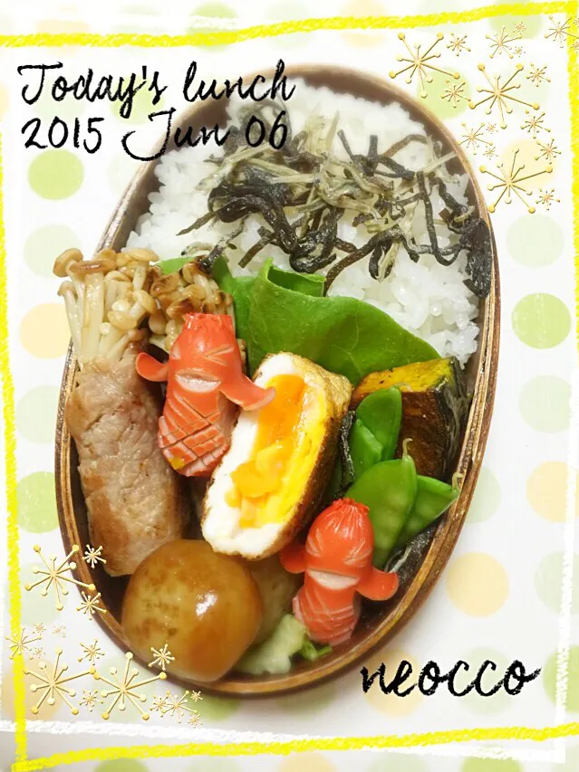 お弁当2015/JUNE/6|neoccoさん