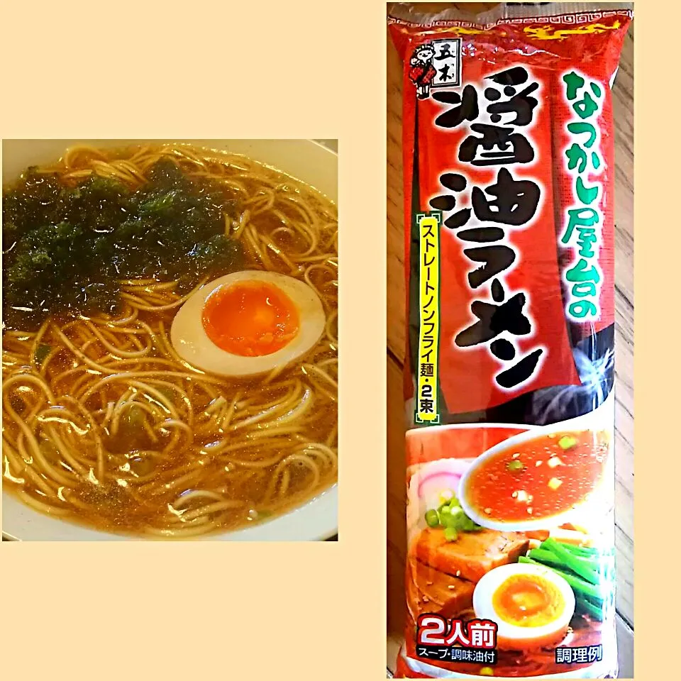 醤油ラーメン 五木食品製|哲さん