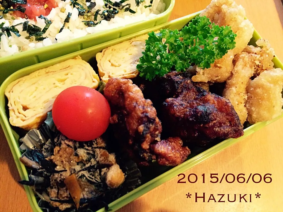 Snapdishの料理写真:高校生息子弁当(文化祭＆体育祭)|Hazukiさん