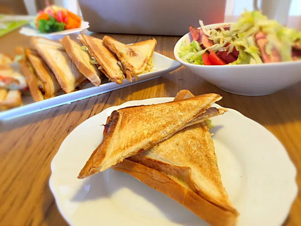 Roast pork hot sandwich :D|Mayumi Sakurabaさん