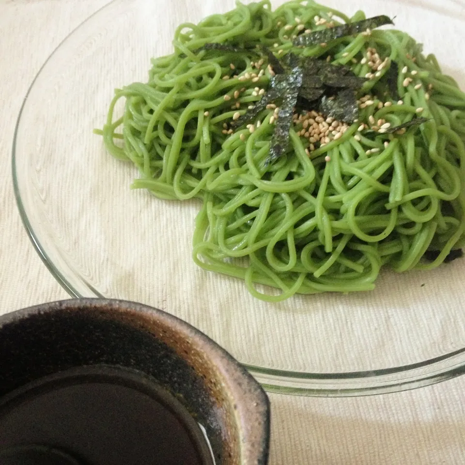 昼ごはん 茶そば|はやしさん