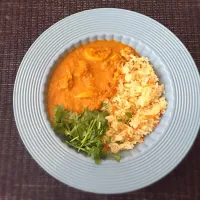 インド風カレーとにんじんライス|beeさん