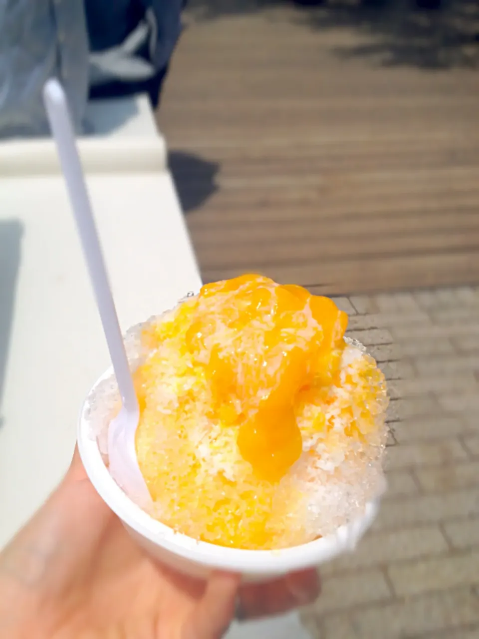 運動会の暑さ冷ましにマンゴーかき氷🍧✨🍊|K.Sさん