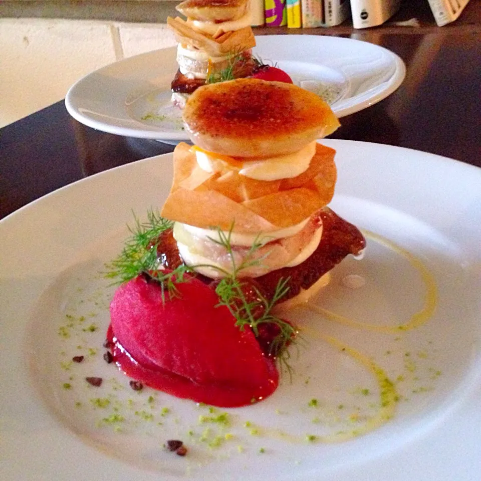 イチジクとマスカルポーネのタルト|ハギーさん