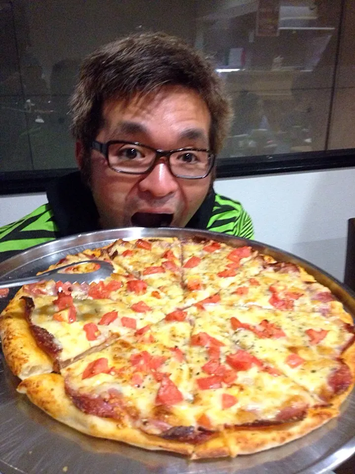 Snapdishの料理写真:Pizza Salame|Ton Gourmetさん