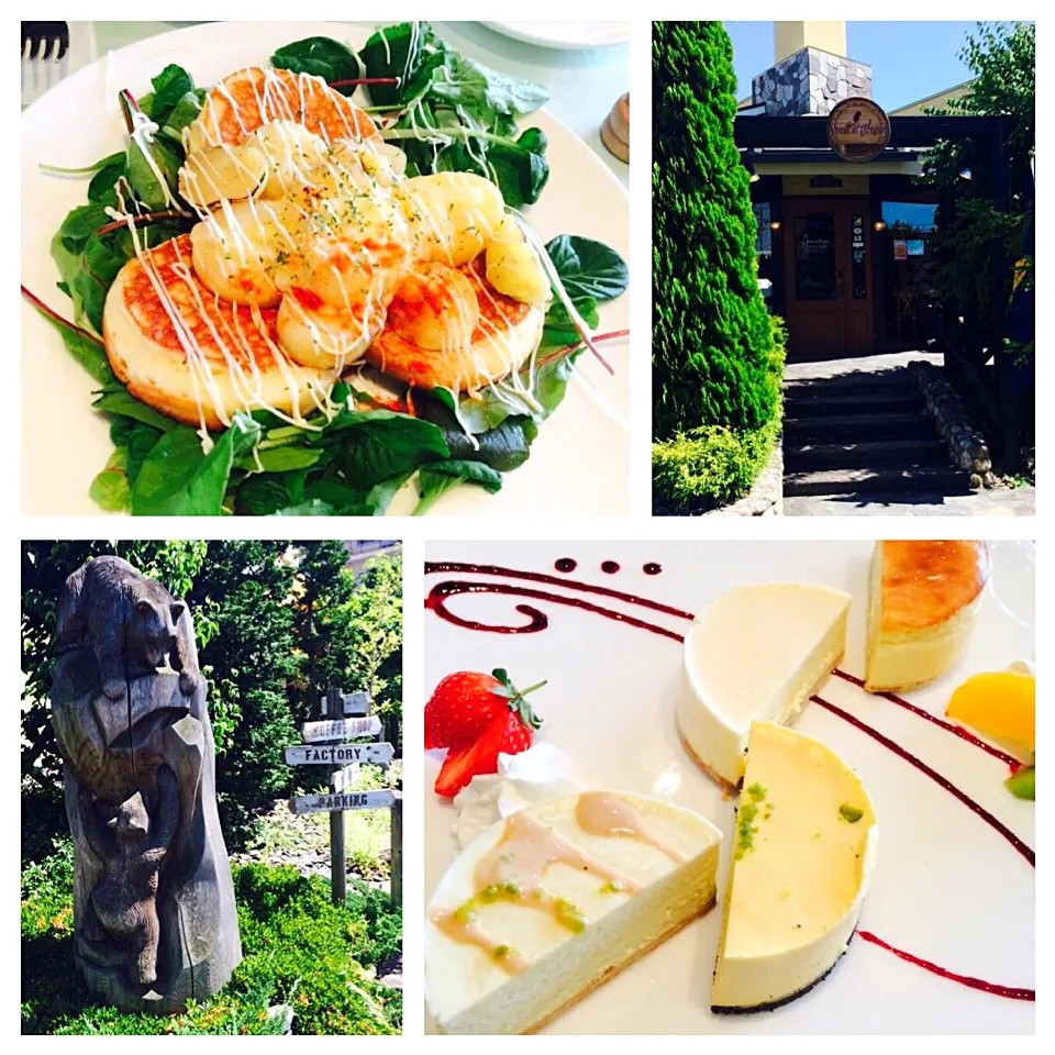 スイートオブオレゴンでlunch👭🍰|きみぷさん