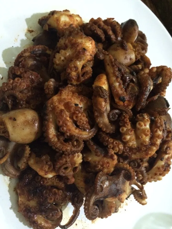 Grilled marinated baby octopus|Kenex Kum Chee Kuanさん