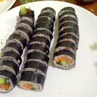 Snapdishの料理写真:Home made gimbap|Kenex Kum Chee Kuanさん