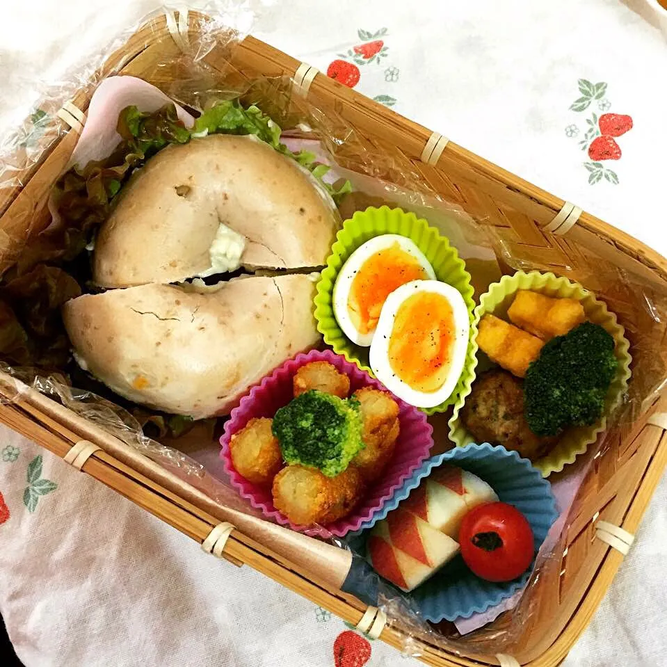 【ベーグル弁当】|みきさん