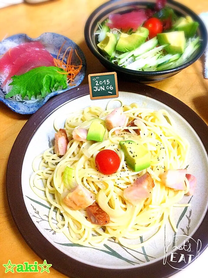 6月6日の夜ゴハン🍴✨‼︎|☆aki☆さん