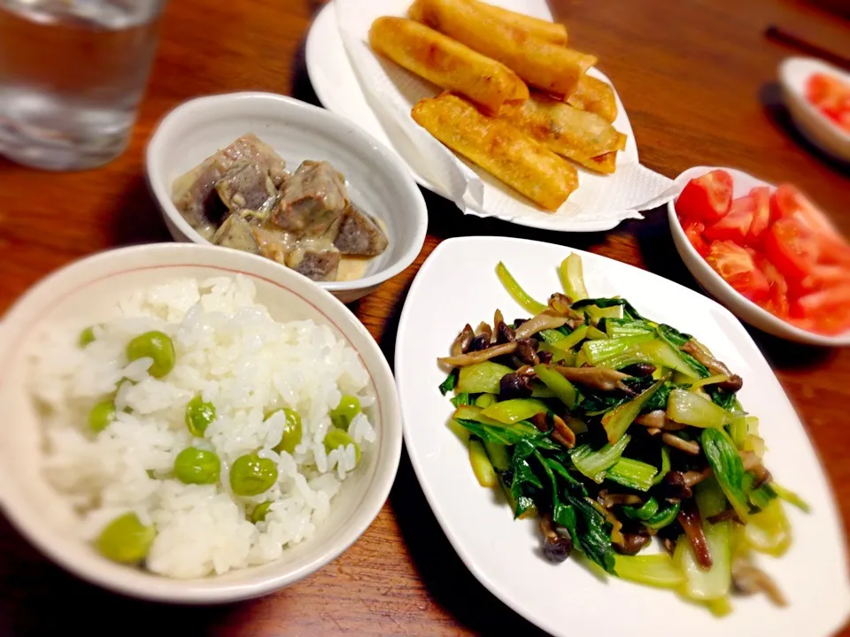 Snapdishの料理写真:今日のお夕飯＊6/6|ゆきぼぅさん