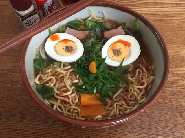 マルちゃん正麺🍜、醤油味❗️꒰✩'ω`ૢ✩꒱✨|サソリさん