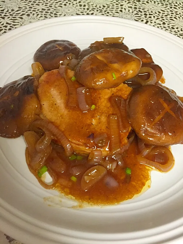 Pork chops marsala|Janeさん