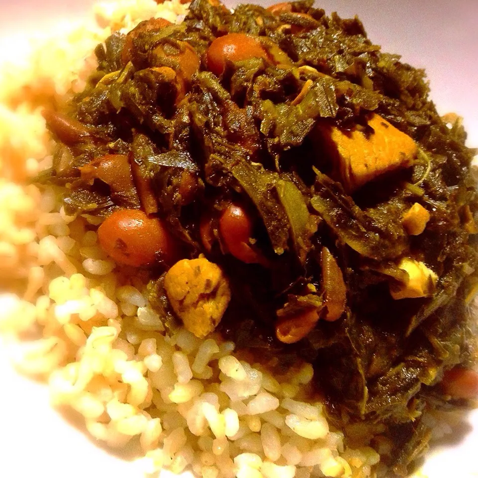 Persian Herbal Stew "Qormeh-Sabzi" 「قورمه سبزى」「コルメーサブジ」|H3L1DAさん