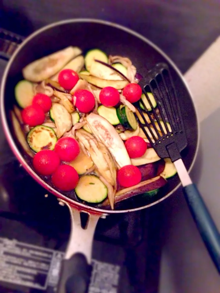 Snapdishの料理写真:焼き野菜マリネ|namiさん