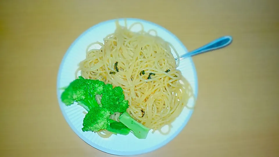 明太子パスタ
パスタ用のレンジでチンして作る道具で作った╰(*´︶`*)╯♡|ピアノさん