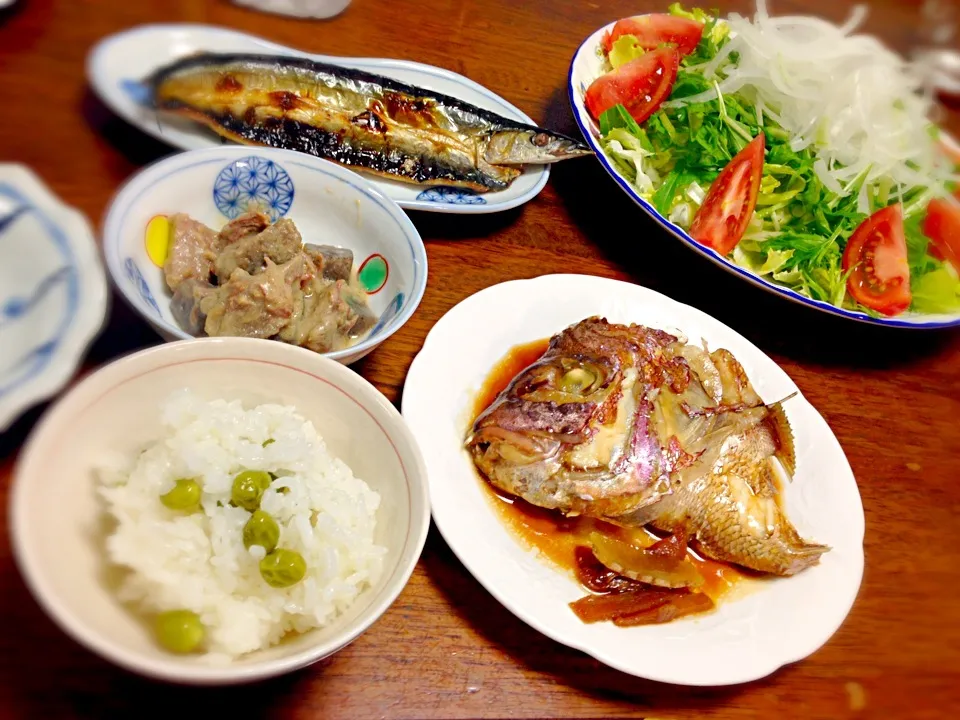 今日のお夕飯＊6/7|ゆきぼぅさん