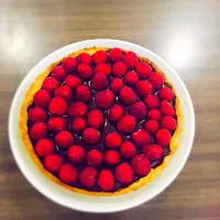 Raspberry chocolate Tart|Bernard Samuelさん