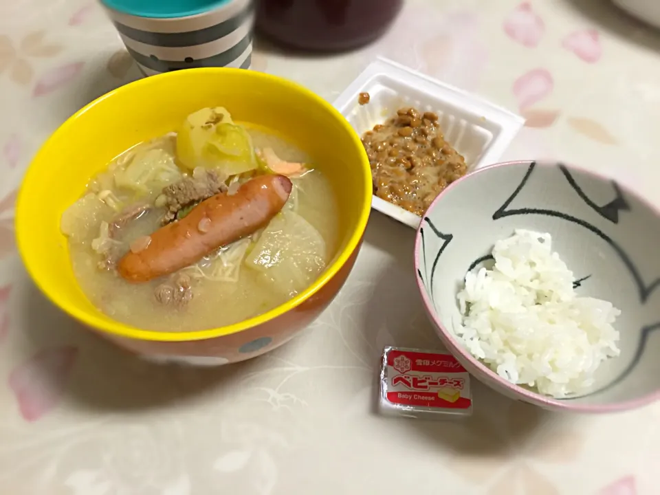 豚汁ご飯|ぶーさんさん