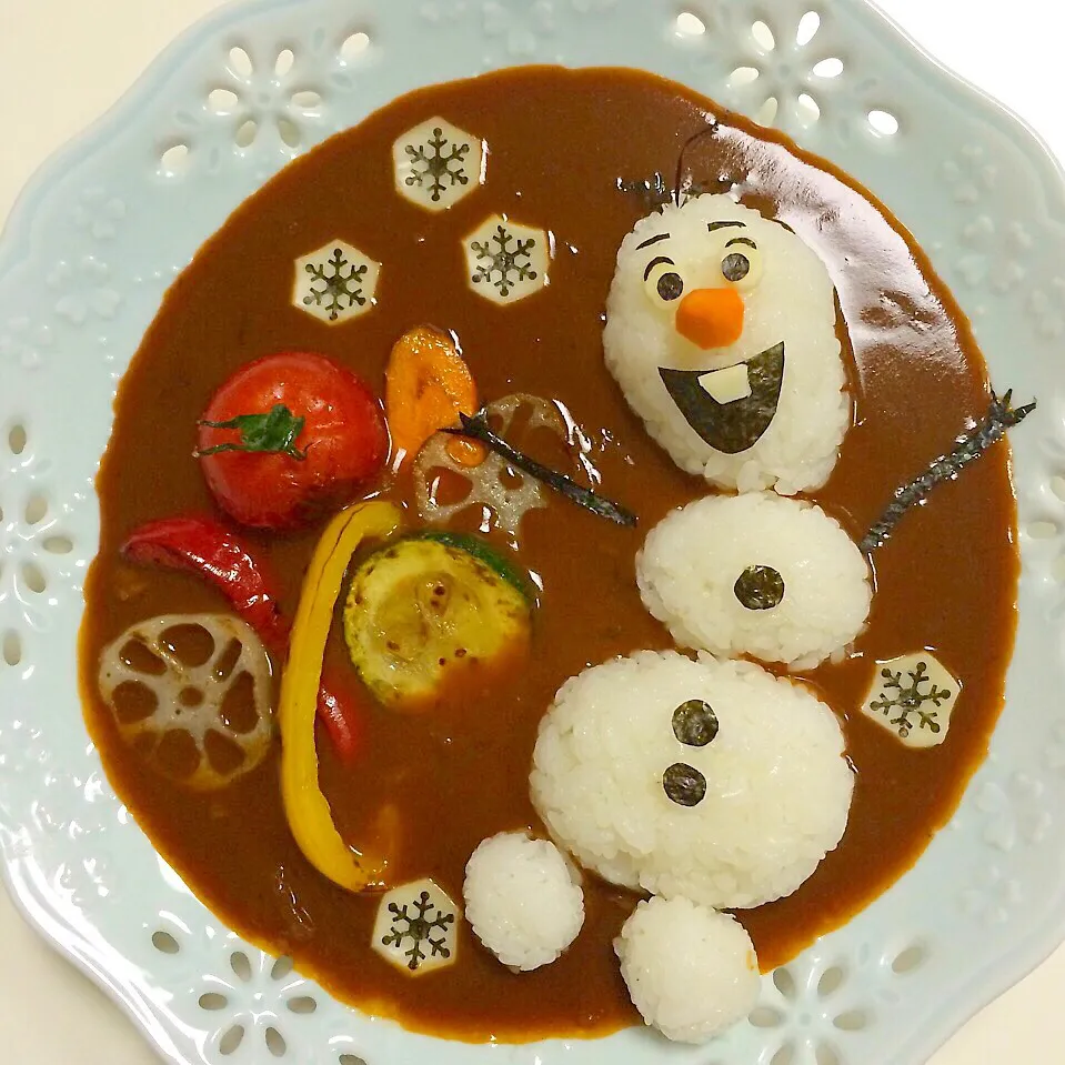 オラフの夏野菜カレー|ありちゃんさん