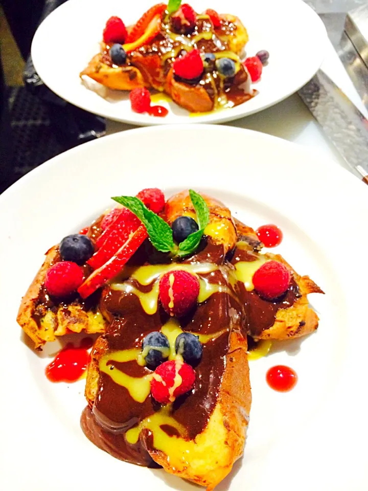 Chocolate French toast 😋|noe rodriguezさん