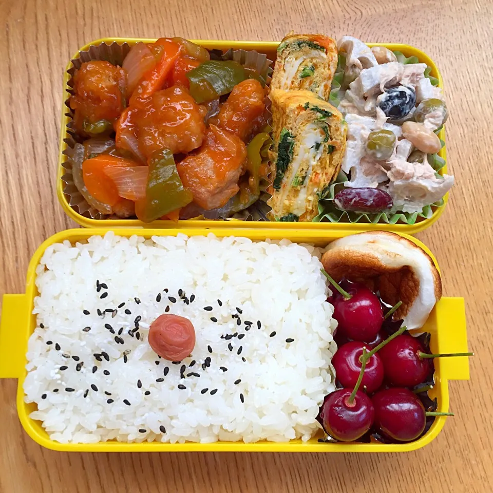 酢豚弁当|よーこさん