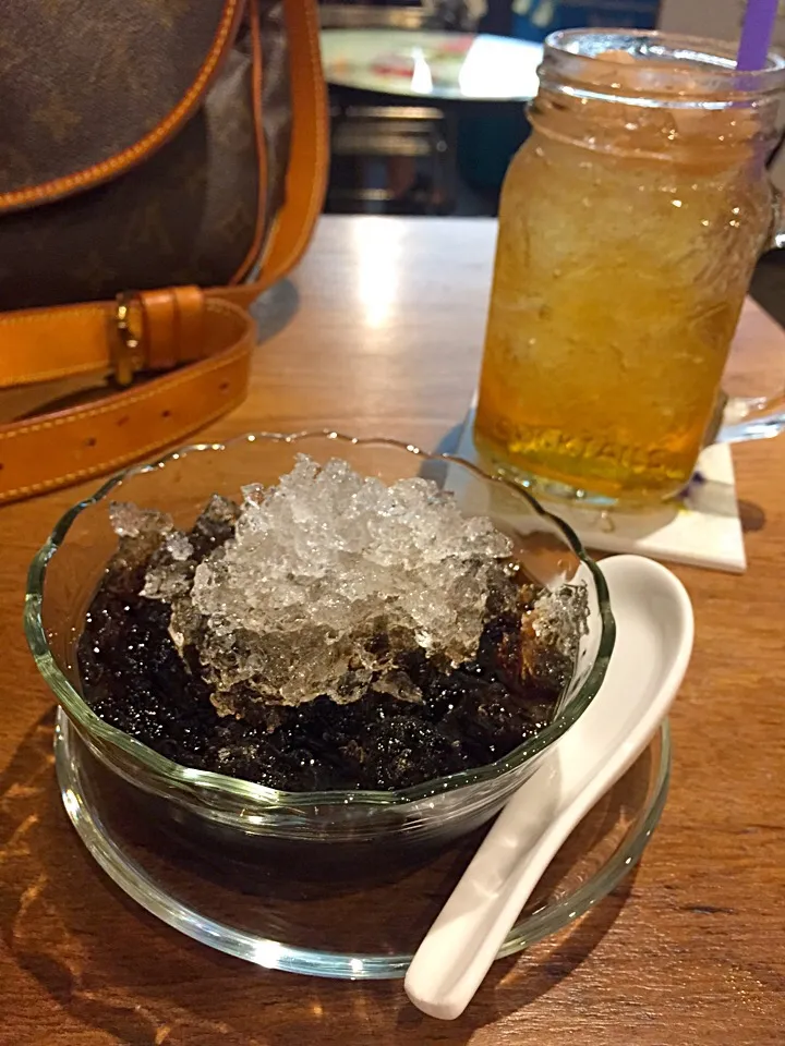 iced grass jelly in syrup|Cloudy Gさん