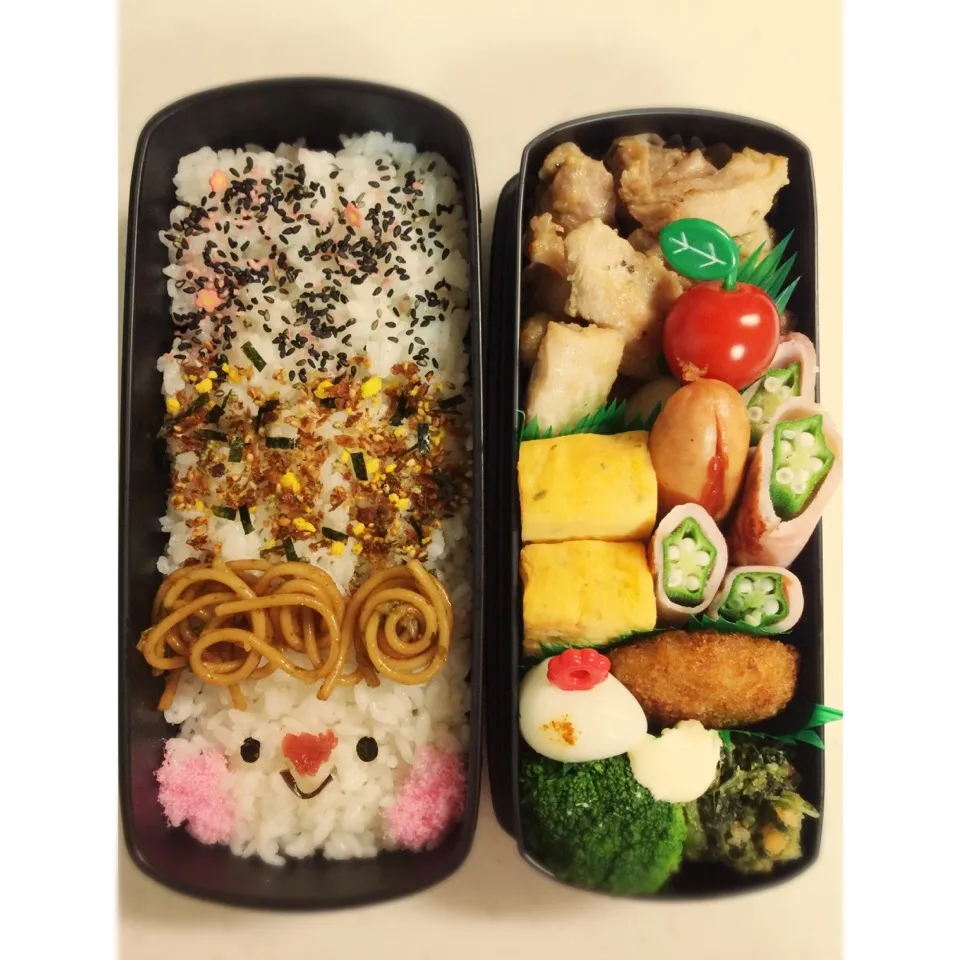 Snapdishの料理写真:旦那さんのお弁当|ゆ◎◯◎☆さん