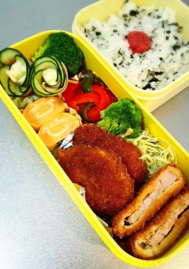 ソースカツ弁当！特製ソースが美味しい❤|こもず♪さん