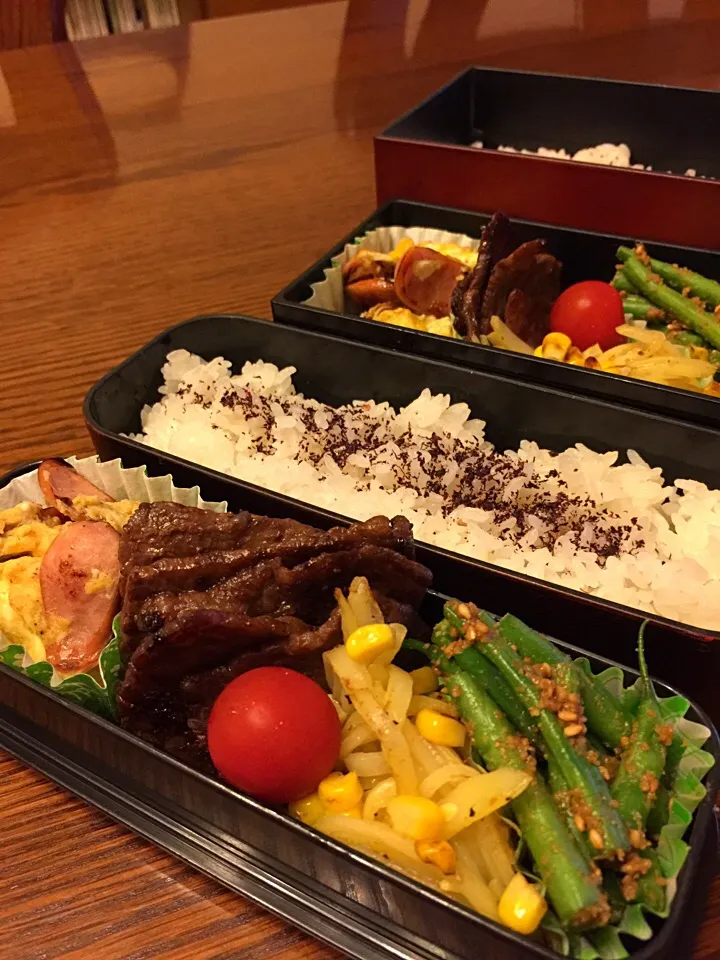 パパと息子のお弁当|えみたさん