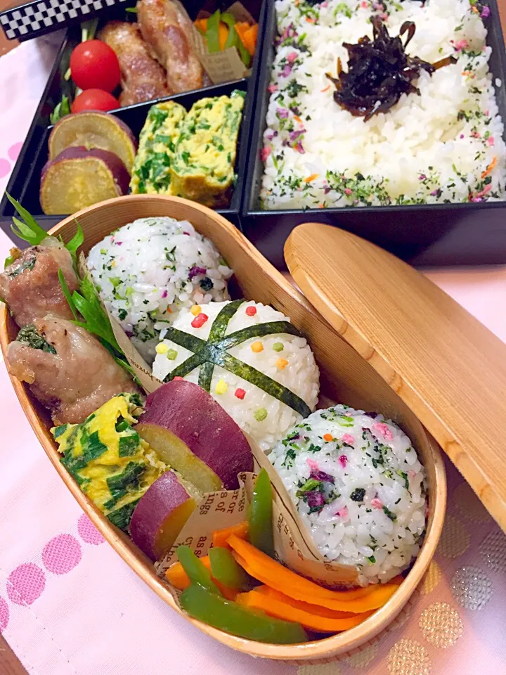 Snapdishの料理写真:豚肉のしそチーズランチBOX|chikaさん