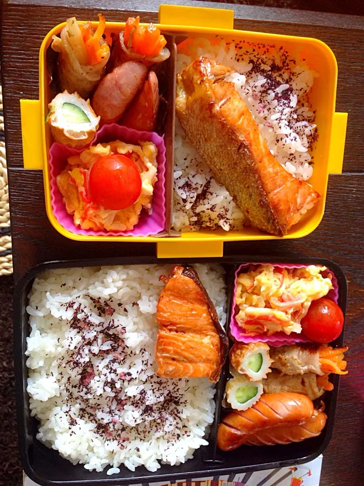 Snapdishの料理写真:6／8家族弁当|Yaeko Takedaさん