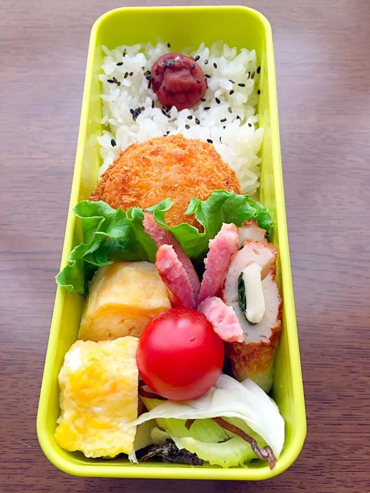 クリームコロッケ弁当(*^^*)|sachiさん