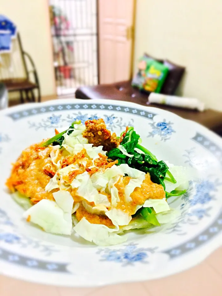 Snapdishの料理写真:Sallad nut|wu lan lieさん