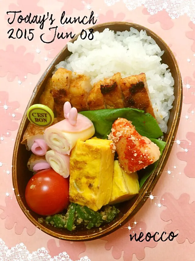 お弁当2015/JUNE/8th|neoccoさん