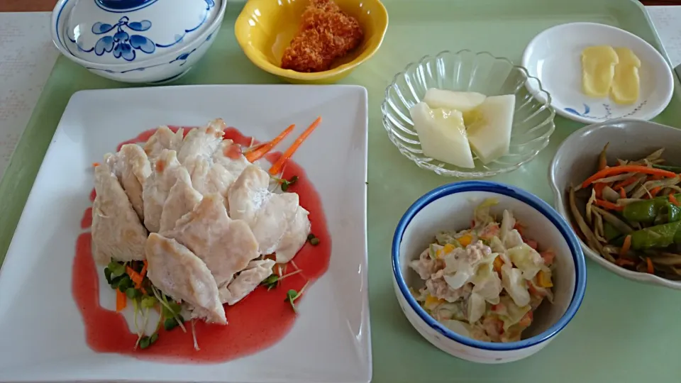 病院昼ご飯|アンジェさん