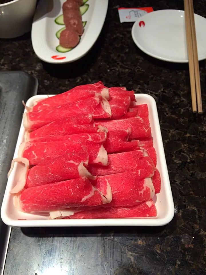 Beef slices for steamboat!|prissyさん