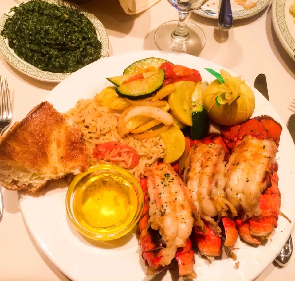 Three Lobster Tails at Lawry's Prime Rib|sooprcoolchicaさん