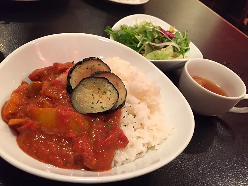 夏野菜の冷製トマトカレー|hamさん